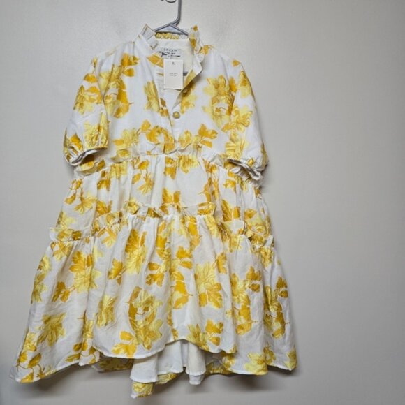 Sister Jane DREAM Oversized Manhattan Floral Jacquard Dress Sz S NWT - Picture 5 of 12